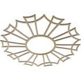 thumbnail image 2 of 32"OD x 11 1/4"ID x 3/8"T Augustus Wood Fretwork Pierced Ceiling Medallion, Birch, 2 of 3