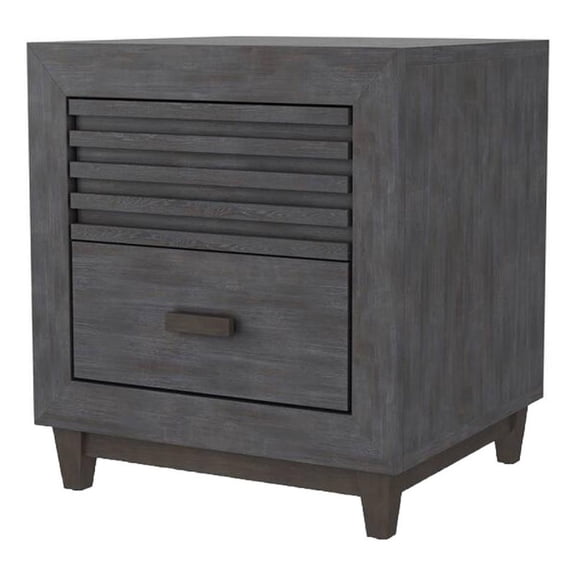 Biom Nightstand- 2 Drawers- 24 Inch