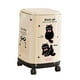 thumbnail image 2 of Cubo de basura de cocina con ruedas universales de 360 degree y tapa, cesta decorativa para basura, ideal para comedor, cafetería, habitación de invitados., 2 of 8