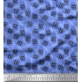 thumbnail image 1 of Soimoi Cotton Duck Fabric Text & Football Sports Print Sewing Fabric Yard 42 Inch Wide, 1 of 3
