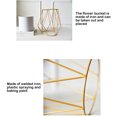 thumbnail image 4 of Nordic Style Planter Succulent Plant Frame For Home Geometric Flower Pot Display Holder Stand Metal Desktop For Home Business Geometric Black, 4 of 8