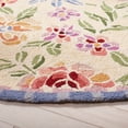 thumbnail image 3 of Safavieh Chelsea Endika Floral Area Rug, Ivory, 8' x 8' Round, 3 of 11