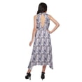thumbnail image 2 of Moomaya Robe Style Asymétrique pour Femmes Grande Taille Sans Manches Vêtements Décontractés, 2 of 5