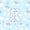 Blue White K, variant on jejeloiu Rainbow Cloud Monogram A Twin Quilt Set For Kids,Colorful Heart Stars Initial Twin Coverlet Set For Girls,2pcs