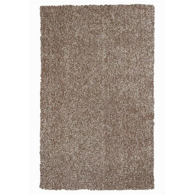 HomeRoots 352643 Tapis en Polyester Beige Chiné 5 x 7 Pi
