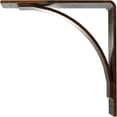 thumbnail image 4 of Ekena Millwork 3"W x 10"D x 10"H Morris Steel Bracket, Antiqued Copper, 4 of 11