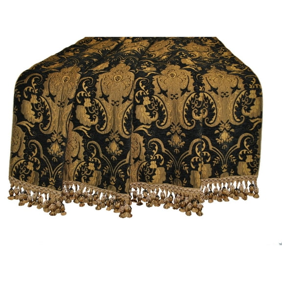 Sherry Kline  Luxury China Art Black Throw