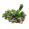 thumbnail image 1 of serony Plastic Flower Heads Handmade DIY artificial Simulation Bouquet Stamen for Wedding Gift Decoration 10Pcs Type 25, 1 of 7