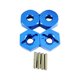 thumbnail image 1 of Vogacara 4 pack/lote 5MM rueda de aleación de aluminio adaptador hexagonal montaje para 1/10 AXIAL SCX10 rueda de aleación de aluminio Kits de construcción modelo Azul oscuro, 1 of 6