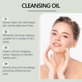 thumbnail image 5 of Mugwort Zero Film Cleansing Oil, 100ml Face Makeup Cleansing Oil, Daily Makeup Blackhead Removal No Pore Clogging, 5 of 5