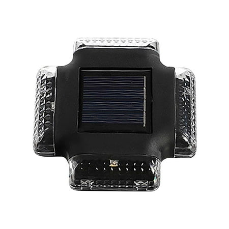 

4pcs New Solar Lamp Outdoor Wall Lamp LED Courtyard Lamp Step Up and Down Luminous Night Lamp