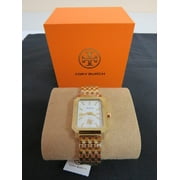Tory Burch The Robinson Womens Cream Dial Gold-Tone Quartz Watch TBW1500