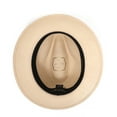 thumbnail image 5 of Montique Beige Lightfelt 2 1/2 Inch Wide Brim Wool Felt Pinch Hat H-60, 5 of 5