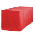 thumbnail image 1 of LinenTablecloth 6 ft. Fitted Polyester Tablecloth Red, 1 of 4