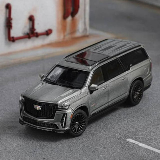 SHADOW PRO 1:64 Escalade ESV Modèle Réduit en Alliage Gris