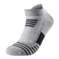 thumbnail image 3 of Paquete de 6 calcetines tobilleros para hombre, calcetines deportivos de corte bajo, calcetines ligeros, un par para cada color, 3 of 4