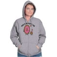 thumbnail image 5 of You Complete Me Funny Valentines Day Zip Hoodie Sweatshirt Women Brisco Brands S, 5 of 6