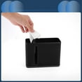 thumbnail image 5 of Unique Bargains Car Trash Can Hanging Front Rear Seats Faux Leather ABS Trash Bin Black 1 Pcs, 5 of 6