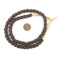 thumbnail image 2 of The Bead Chest African Recycled Glass Beads – Handmade in Ghana – Purple 9mm Strand for Jewelry Making, Crafts, and Home Decor I Approximately 60-65 Beads, 2 of 3