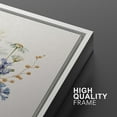 thumbnail image 4 of IDEA4WALL Framed Canvas Print Wall Art Set of 3 Wildflowers Botanical Prints Retro Elegant Flowers Floral Illustration Art Vintage Nature Wilderness Artwork for Room Decor - White 24"x36"x3, 4 of 5