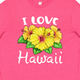 thumbnail image 4 of Inktastic I Love Hawaii Hibiscus Flowers Youth T-Shirt, 4 of 5