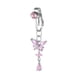 thumbnail image 1 of Anillo de ombligo de cobre con microincrustaciones, estilo mariposa rosa, ombligo falso sin agujero, anillo de ombligo falso sin perforación, joyería sexy para piercing en el ombligo, 1 of 5
