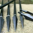 thumbnail image 4 of Cocobaby 150gr Archery Arrowheads Hunting Tips Screw Points Crossbow Bow Arrow Broadheads, 4 of 14