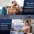 thumbnail image 4 of Replacement Voice Remote Control Fit for Smart TV Cube & Stick, for Smart TV Stick 4K Max/4K (1st & 2nd Gen), Stick (2nd, 3rd Gen, Lite, HD), Hisense, Toshiba, Insignia, Pioneer, TCL, Omni TV, 4 of 13