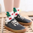 thumbnail image 5 of Sales Today Cute Ankle Crew Socks Under $6 GIJNRIUIUA Multicolor Crew Socks 5 Pairs Christmas Socks Kids Boys Girls Socks Santa Xmas Tree Pattern Colourful Funny Cotton Soft Warm Socks 46Y, 5 of 9