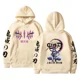 thumbnail image 1 of Sudaderas con capucha de Anime japonés Demon Slayer para hombre, ropa de calle con imágenes de Manga Akaza, Jersey con capucha de manga larga y cuello redondo, 1 of 1