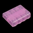 thumbnail image 3 of Unique Bargains Pill Tablet Medicine 8 Slots Dispenser Organizer Storage Case Box Clear Pink, 3 of 3