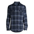 thumbnail image 5 of George Men's Long Sleeve Flannel Shirt, 5 of 6