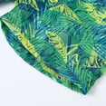 thumbnail image 4 of KKBOTIVE Youth Boys Shorts Cargo Shorts Elastic Waist Jogger Sports Short Comfort with Pockets and Drawstring Holiday Shorts Child Fashion, Green Size: 4-5 Years, 4 of 4