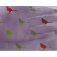 thumbnail image 4 of oneOone Georgette Viscose Fabric Artistic Bird Printed Fabric 1 Yard 42 Inch Wide, 4 of 4