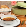 thumbnail image 3 of Set de 6 Bowls de Peltre Blanco Medianos 14 cm Cinsa - Multiusos para Cocina, Ensaladas y Postres, 3 of 8