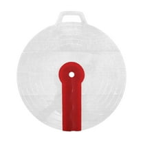 Mupvlun Splatter Guard for Mixer, Silicone Splatter Cover, Mixing Bowl Splatter Guard for Egg Bowl Whisks Cover Splashs Gaurd Tools (12.2x13.39in) Red