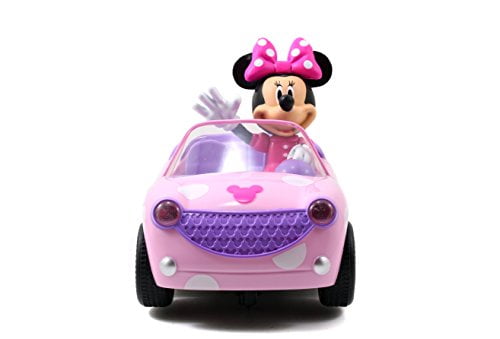 Pink And White Polka Dot Remote Control Car Christmas Disney Junior Minnie RC 