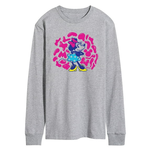 Disney - Minnie Dripped Out - Men's Long Sleeve Graphic T-Shirt