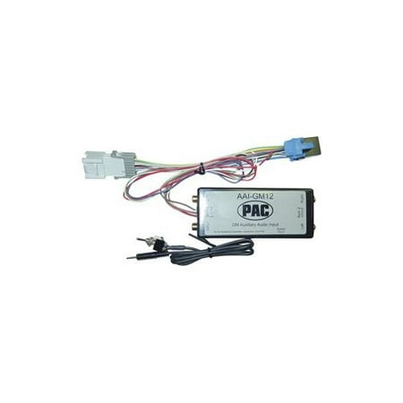 PAC AAI-GM12 Auxiliary Audio Inputs and Interfaces for 2003 GM Class
