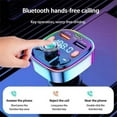 thumbnail image 4 of compatible Q5 3.1A USB+PD Bluetooth Car Charger Car FM Transmitter Colorful Lighting_Perfect Gift, 4 of 4
