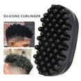 thumbnail image 5 of SharkTRUE Rubber Curling Hair Brush, Black Curling Brush, Dirty Braid Comb, Portable And Curling Compact Black Comb Hairdressing Disc,, 5 of 8
