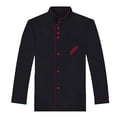 thumbnail image 1 of Unisex Short Long Sleeve Chef Jacket Coat Hotel Kitchen Service Uniform Workwear, 1 of 5