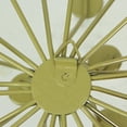 thumbnail image 4 of Elico Ltd. Zeckos Gold Metal Starburst Jeweled Hanging Wall Art Set of 3, 4 of 4
