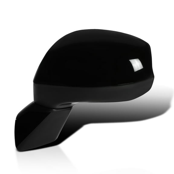 Spec-D Tuning Left Driver Side Power Adjust Glossy Black 3-Pin Manual Fold Side Mirror Compatible with 2012-2015 Honda Civic