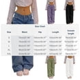 thumbnail image 3 of ClodeEU Women's Low Rise Straight Leg Jeans ,Loose Fit Vintage Streetwear Denim Pants Dark Gray,Womens Plus L, 3 of 8