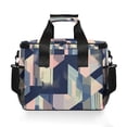 thumbnail image 7 of FORMRS Insulated Cooler Bag 24 Cans Capacity Soft Leakproof Lunch Box with Side Pockets, Pink Stripes, 7 of 7