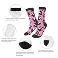thumbnail image 3 of Fuzoiu Cute Panda Print Kids Socks For Boys Girls,Grip Crew Socks with Non Slip,Lightweight Stretch Crew Socks,Toddlers Crew Boot Socks, 3 of 5
