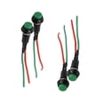 thumbnail image 3 of Unique Bargains 2Pcs Round Wired Horn Momentary Push Button Switch DC 12-24V for Car Motorcycle, 3 of 4