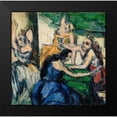 thumbnail image 2 of Cezanne, Paul 20x20 Black Modern Framed Museum Art Print Titled - The Courtesans, 2 of 5