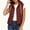 Wine, variant on Gamivast Hooded Puffer Vest for Women-Zip Up Quilted Sleeveless Jacket Drawstring Padded Gilet Lightweight Fall Winter Warm Outerwear